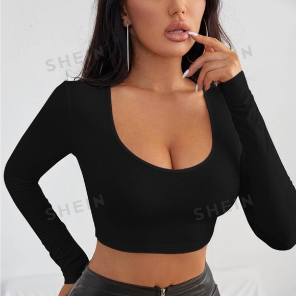 SHEIN sxy long sleeve tops PACK OF 3 - Picture 3 of 3